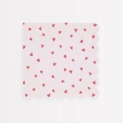 Meri-Meri Heart Pattern Large Napkins (x 16)