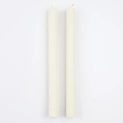 Meri-Meri Ivory Table Candles (x 2)