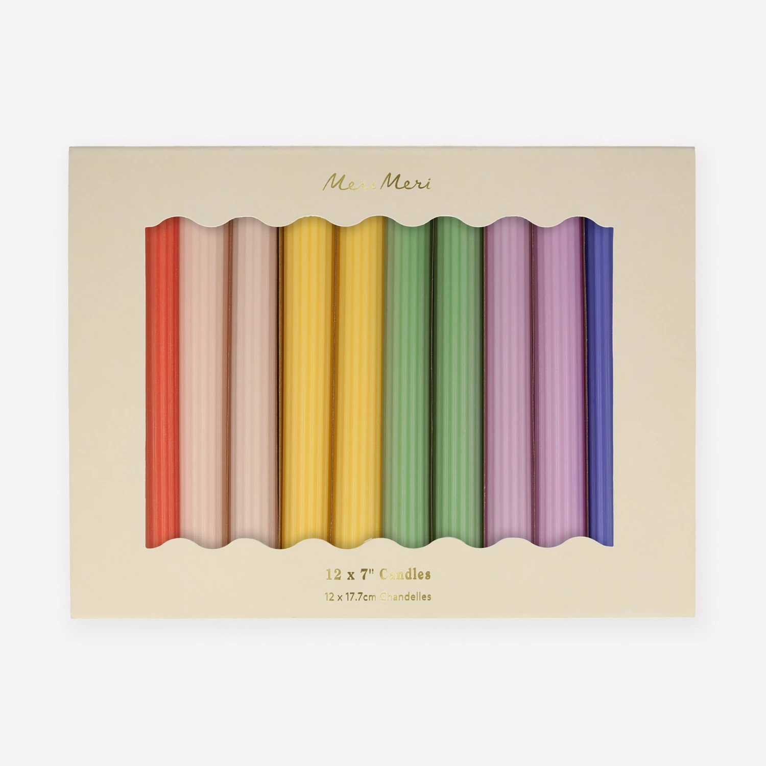 Meri-Meri Rainbow Table Candles (x 12) 1 Meri-Meri Rainbow Table Candles (x 12)