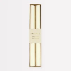 Meri-Meri Ivory Table Candles (x 2) -Party Supply Discount Store media d57a4e62 d5d3 4e7a 8420 7923a4932689
