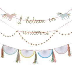 Meri-Meri I Believe In Unicorns Garland