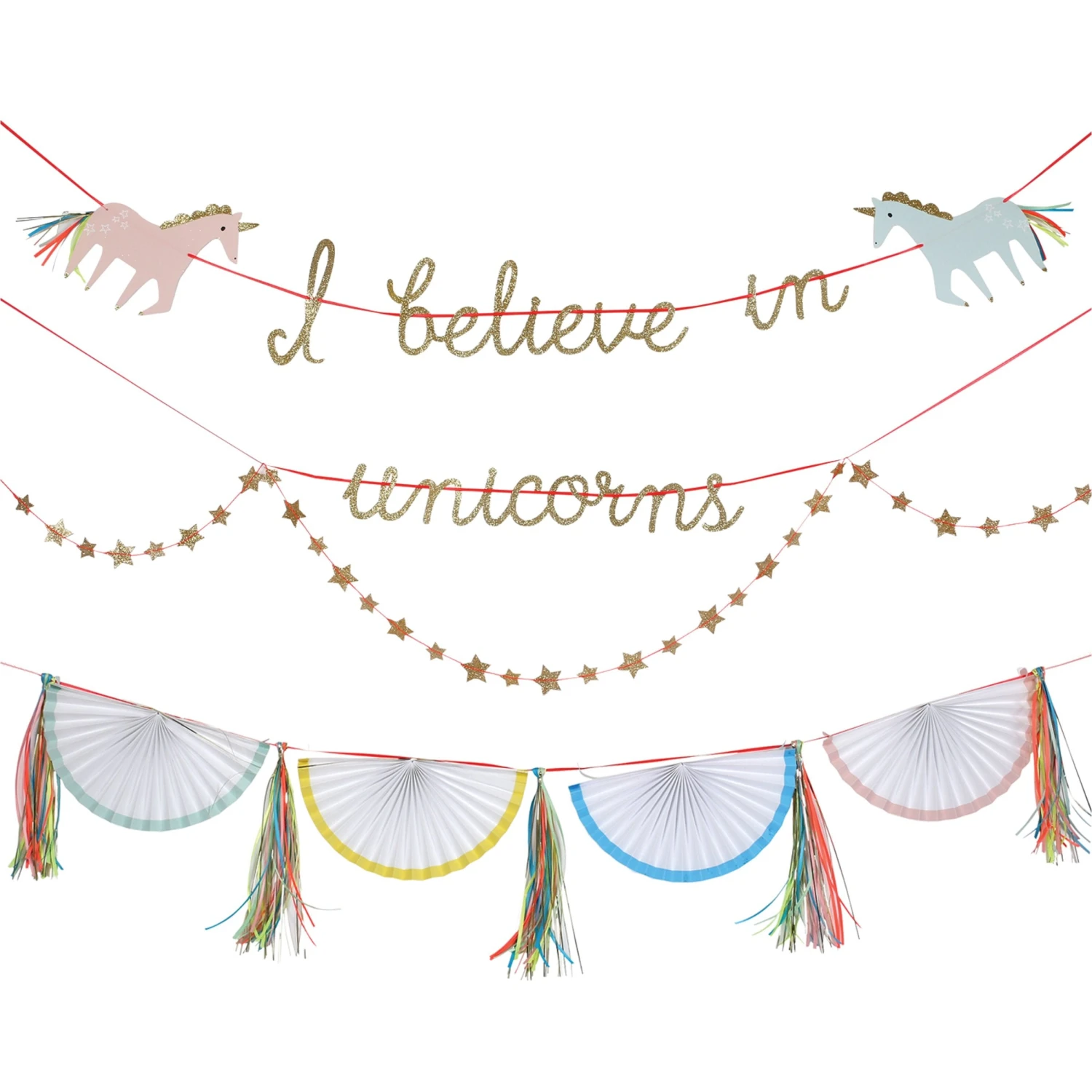 Meri-Meri I Believe In Unicorns Garland 1 Meri-Meri I Believe In Unicorns Garland