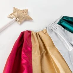 Meri-Meri Metallic Rainbow Cape & Wand -Party Supply Discount Store media d7c0ab91 bf6d 4121 aa3d 7e6ce1c7a983