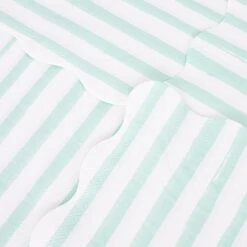 Meri-Meri Mint Stripe Large Napkins (x 16) 5 Meri-Meri Mint Stripe Large Napkins (x 16) -Party Supply Discount Store media d8e01db4 71f2 4a17 bb7d 0de265329120