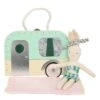 Meri-Meri Caravan Bunny Mini Suitcase Doll