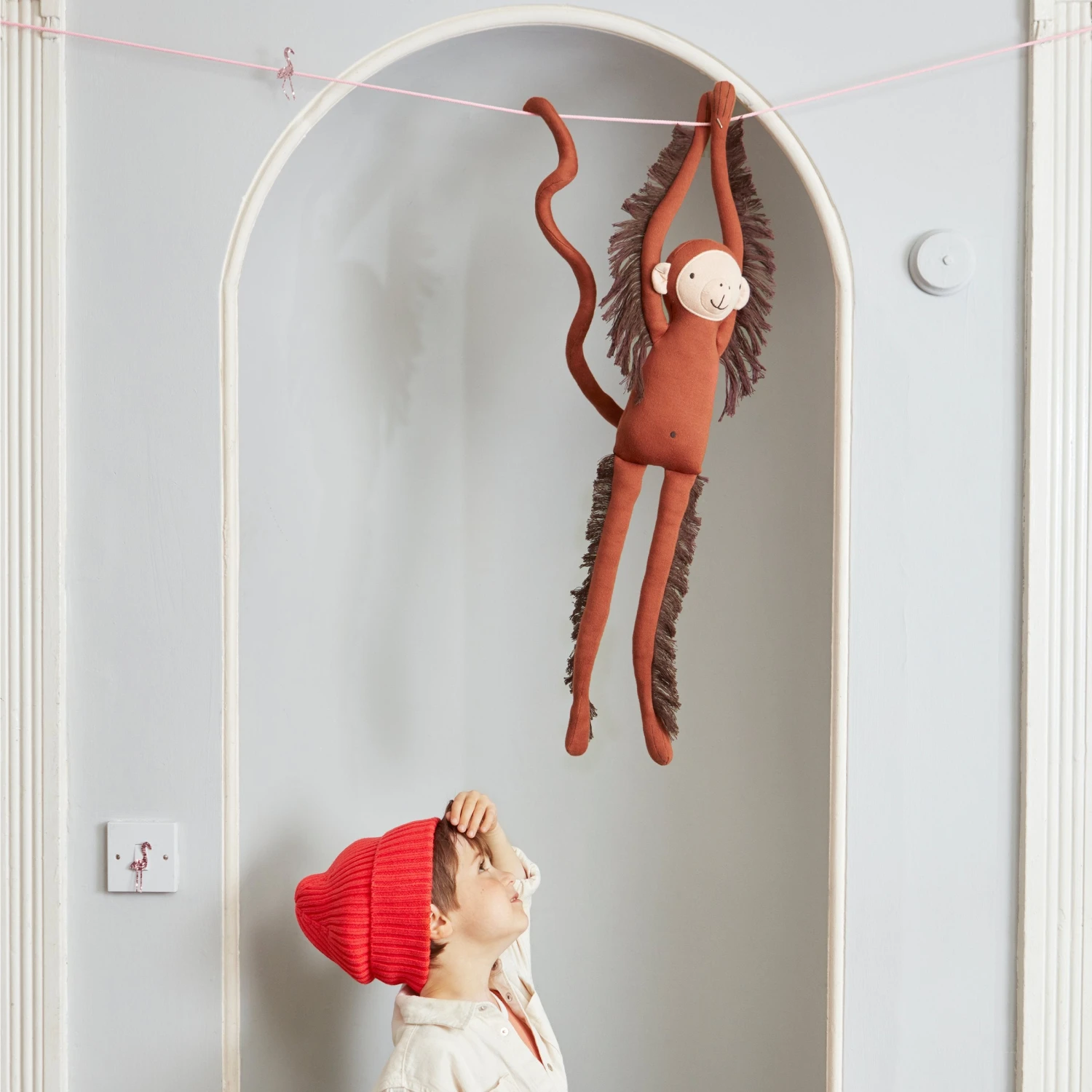 Meri-Meri Baboo Monkey Large Toy 5 Meri-Meri Baboo Monkey Large Toy - Image 5