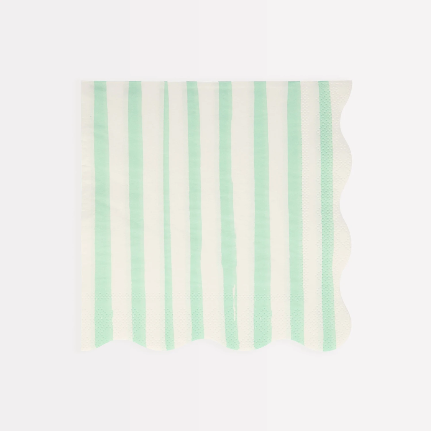 Meri-Meri Mint Stripe Large Napkins (x 16) 1 Meri-Meri Mint Stripe Large Napkins (x 16)