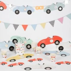 Party Supply Discount Store 24 Meri-Meri Race Car Party Set