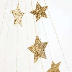 Meri-Meri Gold Sparkle Star Chandelier -Party Supply Discount Store media dfa59d82 6133 41a1 98ed 72c6b92310a6