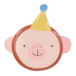 Meri-Meri Animal Parade Plates (x 8) -Party Supply Discount Store media e07a9891 b711 43e1 a83a c75bc1ef221d