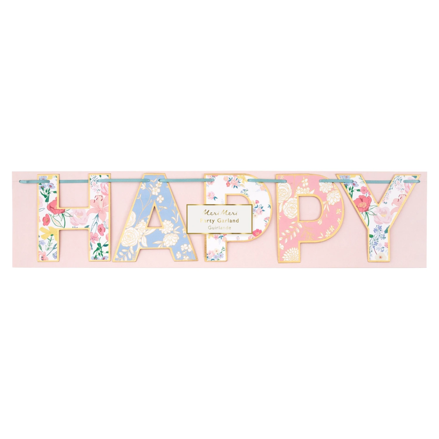 Meri-Meri English Garden Birthday Garland 4 Meri-Meri English Garden Birthday Garland - Image 4