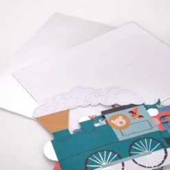 Meri-Meri Train Birthday Card -Party Supply Discount Store media e5b32364 c3b3 4ced a28b 888c859a20bc