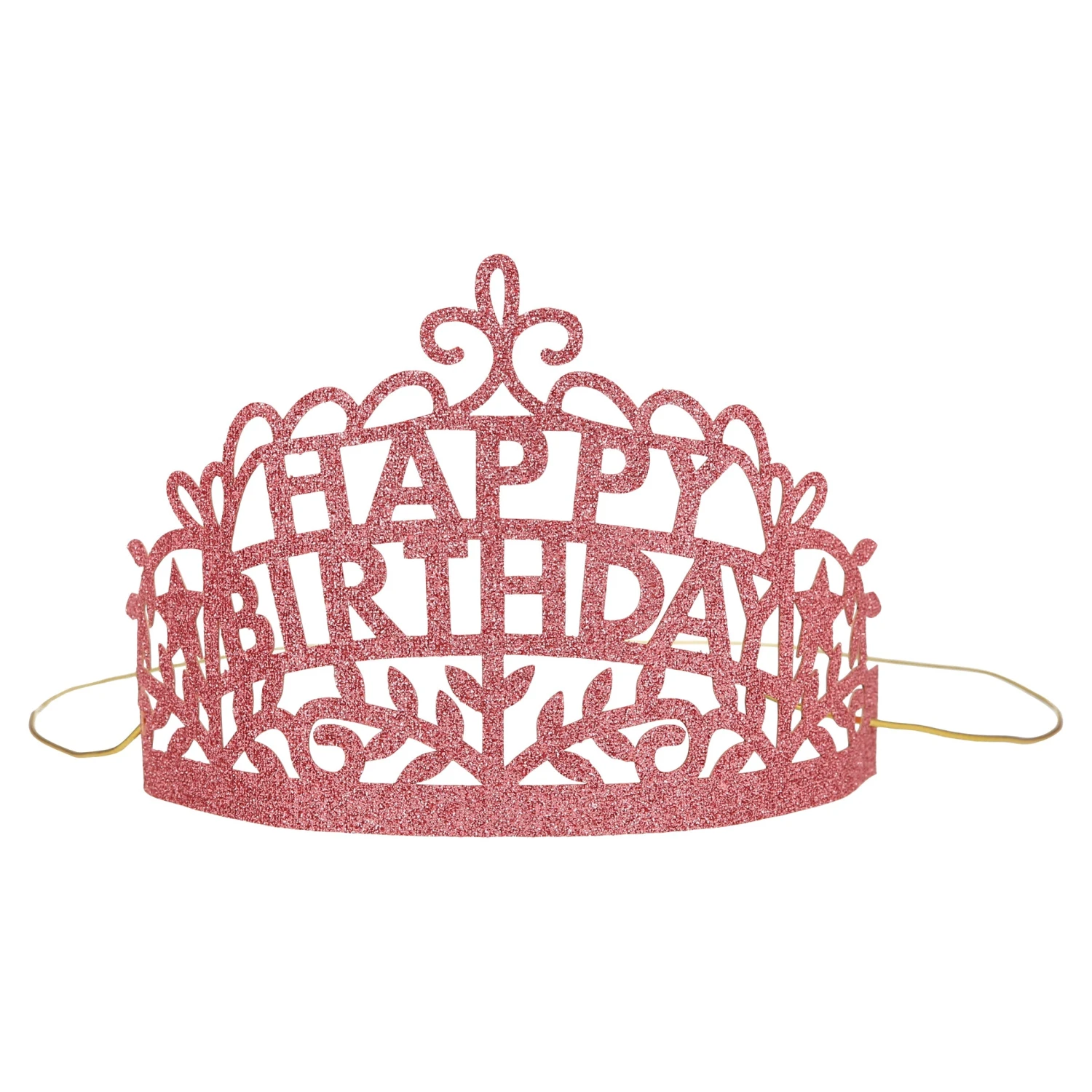 Meri-Meri Happy Birthday Party Tiaras (x 8) 4 Meri-Meri Happy Birthday Party Tiaras (x 8) - Image 4