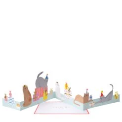 Meri-Meri Cat Party Birthday Card
