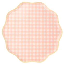 Meri-Meri Gingham Dinner Plates (x 12) -Party Supply Discount Store media ea806235 deb8 4a62 83ec 65affa43243e