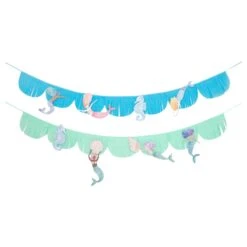 Meri-Meri Mermaid Fringe Garland -Party Supply Discount Store media eac728d1 fa36 4740 9573 d921bd84283e
