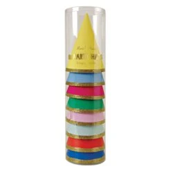 Meri-Meri Multicolor Party Hats (set Of 8) -Party Supply Discount Store media f12c8752 a60f 438e aba5 9e55b8f0d422