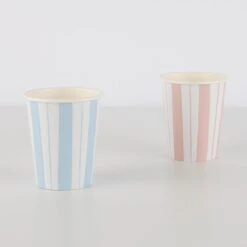 Meri-Meri Ticking Stripe Cups (x 8) -Party Supply Discount Store media f1e1dfc1 9fa0 4700 b781 8c466132992a