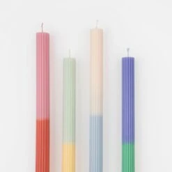 Meri-Meri Multi Block Color Table Candles (x 4) -Party Supply Discount Store media f2cbea46 59eb 4ac8 aae3 2ee3832d2e11