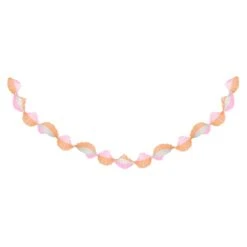 Meri-Meri Peach & Pink Stitched Streamer -Party Supply Discount Store media f4de6a97 d8ba 4320 be00 7a3dc86167f7