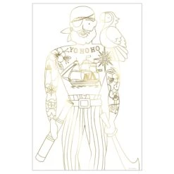 Meri-Meri Pirate Coloring Posters (x 2) -Party Supply Discount Store media f722f9a1 0938 4302 9002 59789c401e5f