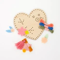 Meri-Meri Heart Embroidery Kit -Party Supply Discount Store media f7562fb3 4e69 4adc 8e27 029c57d391c5