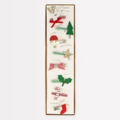 Meri-Meri Christmas Icon Hair Clips (x 8)