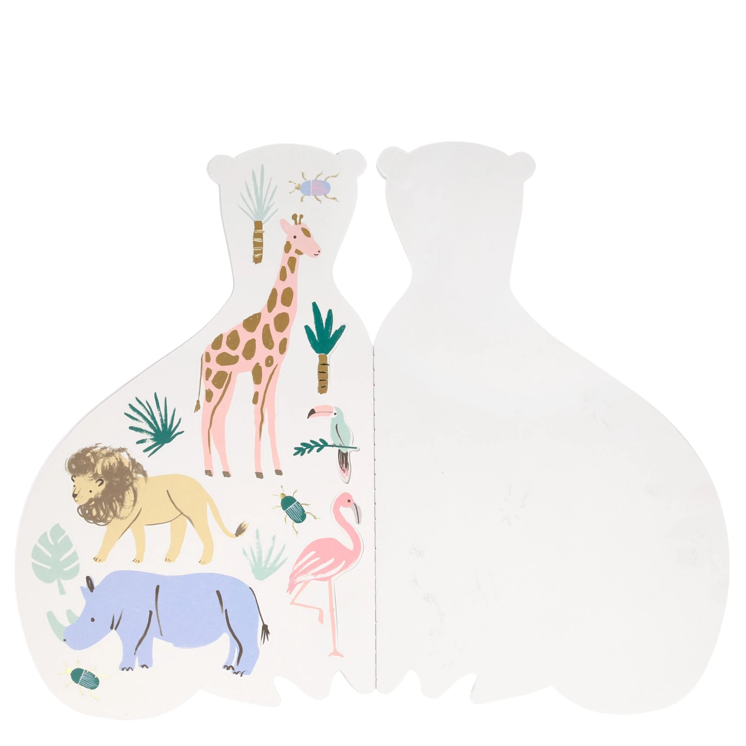 Meri-Meri Cheetah Sticker & Sketchbook 4 Meri-Meri Cheetah Sticker & Sketchbook - Image 4