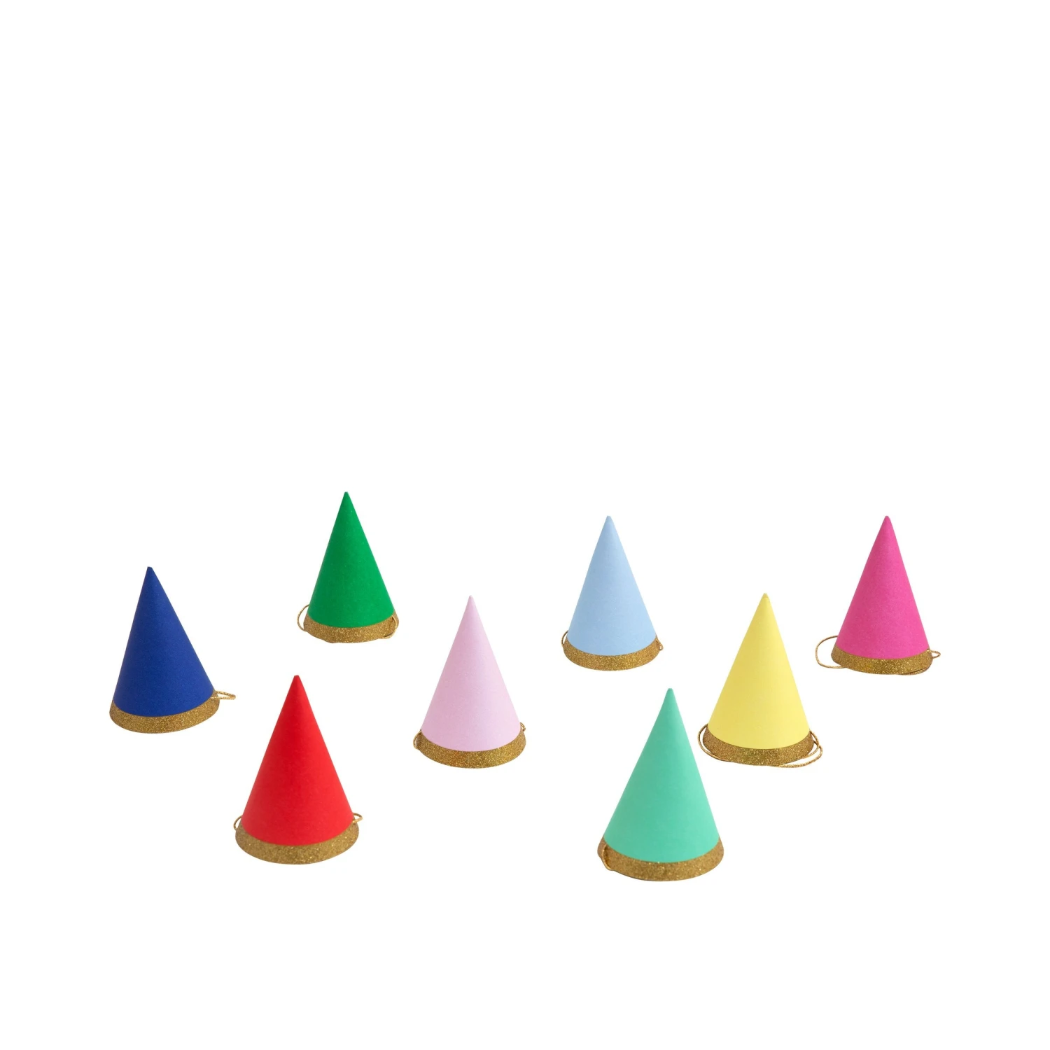 Meri-Meri Multicolor Mini Party Hats (set Of 8) 1 Meri-Meri Multicolor Mini Party Hats (set Of 8)