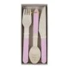 Meri-Meri Pink Wooden Cutlery Set (x 24)