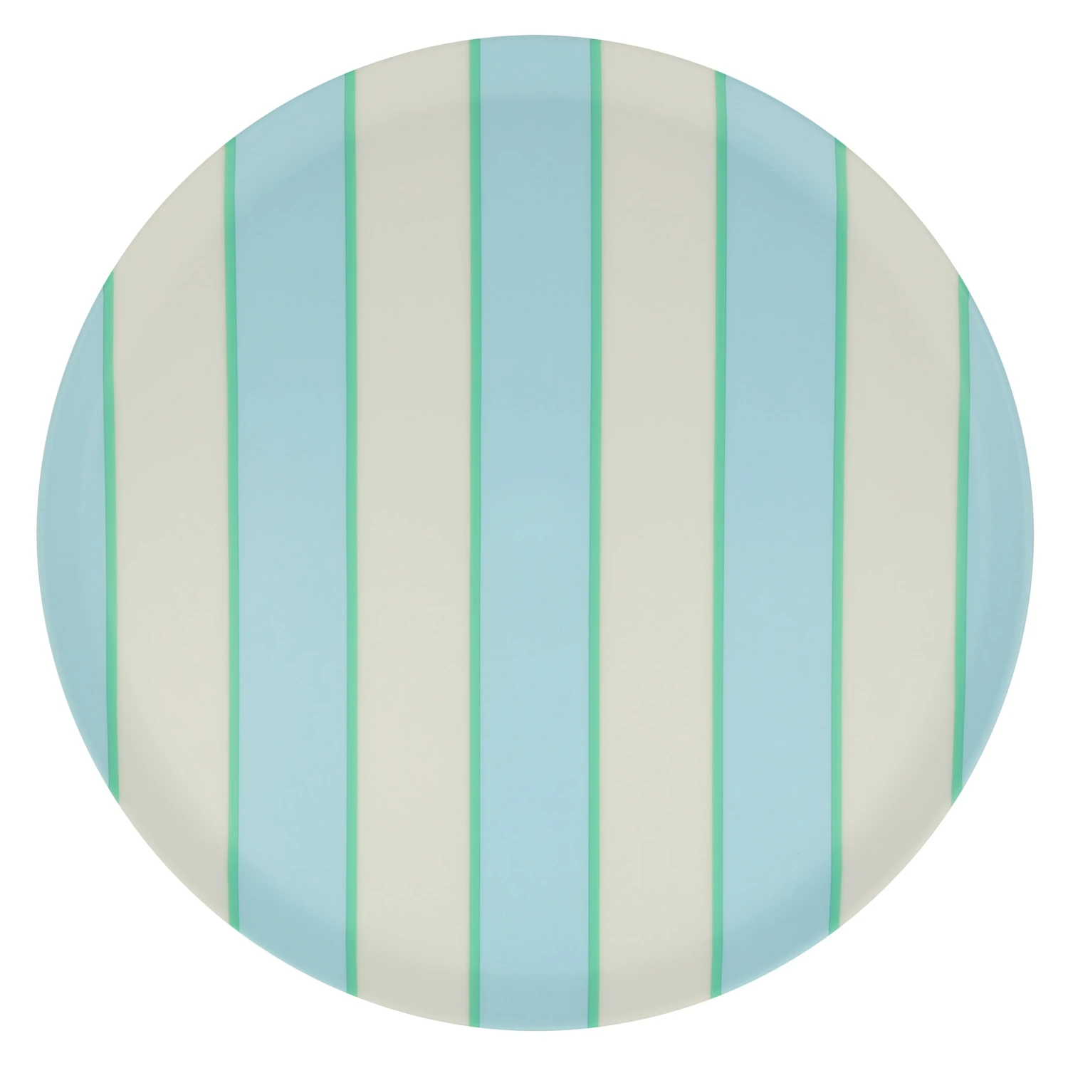 Meri-Meri Mixed Stripe Recycled Plastic Large Plates (x 6) 9 Meri-Meri Mixed Stripe Recycled Plastic Large Plates (x 6) - Image 9