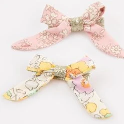 Meri-Meri Floral Bow Hair Clips (x 4) -Party Supply Discount Store media fd88ddda cfa0 48bc b7cf d4869ac3ce59
