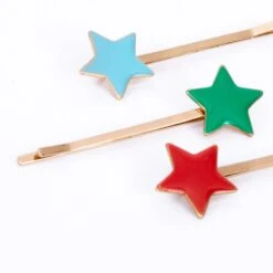 Meri-Meri Enamel Star Hair Slides (x 6) -Party Supply Discount Store media fdbba66a 1a51 4ccc 804d 657d81e4dcc1
